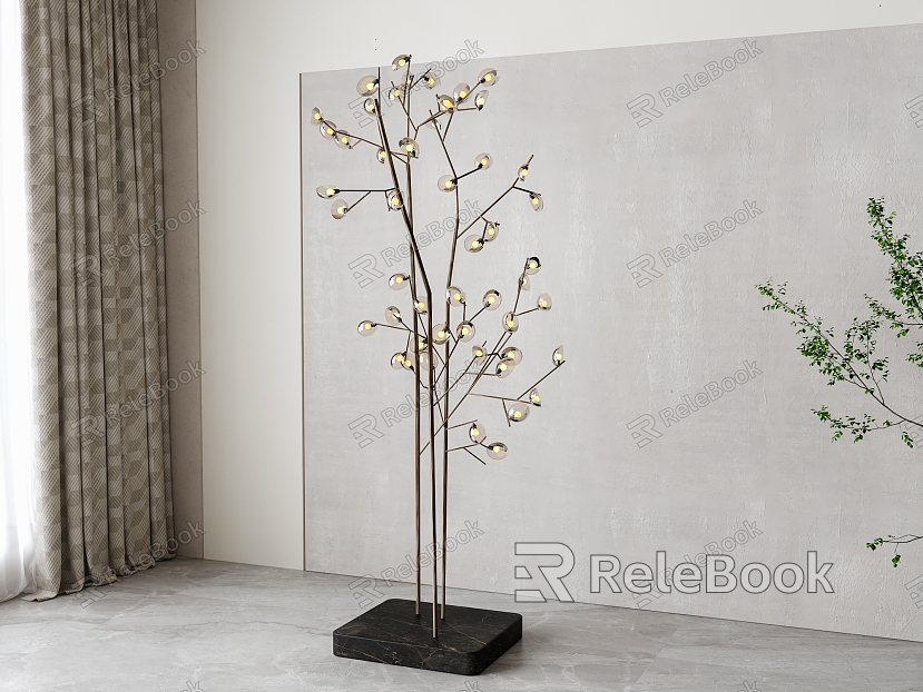 Modern floor lamp model