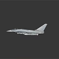 Sleek Camouflage Fighter Jet Model With Detailed Wings And Missile Mounts On Dark Background