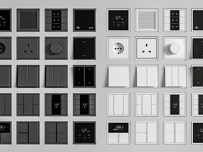 Modern Switch Panel Combination model