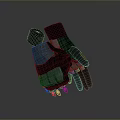 Gloves Handguard Realistic Game Items 3d model