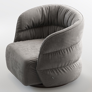 Sofa Single Sofa Seat Casual Sofa Single Chair 3d model