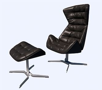 Modern Office Chair Single Sofa Chair 3d model