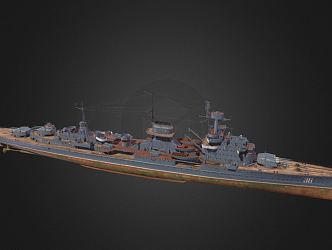 Warship Modern Warship Game 3d model