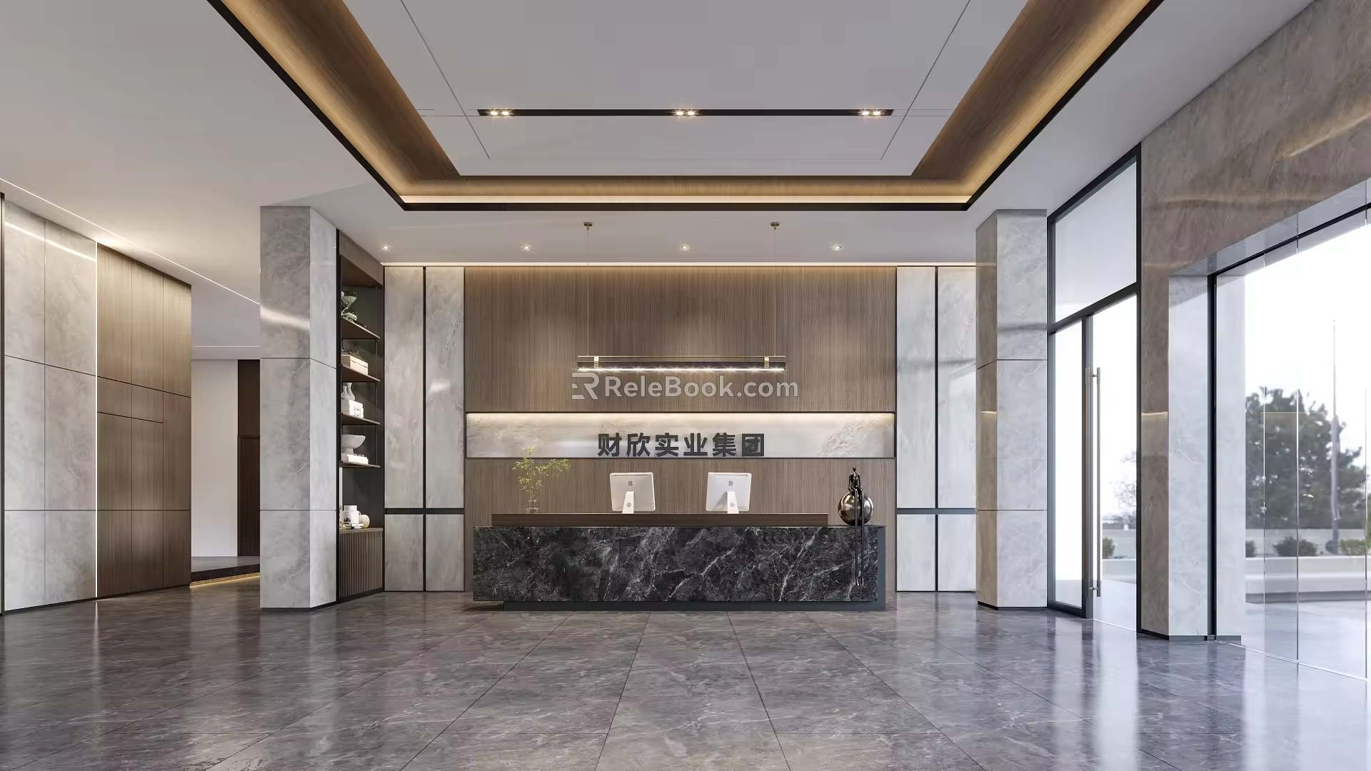 Reception 3d model