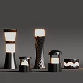 Outdoor Lights With Various Modern Stylish Designs And Unique Shapes For Garden Decoration