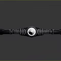 Classic Metal Sword With Decorative Hilt And Sharp Blade Standing Upright