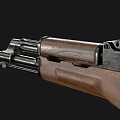 AK Rifle 3D Model 3d model