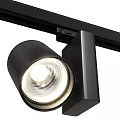 Modern Black Track Mounted Downlights And Spotlights For Home Lighting Design