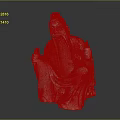 The Wise Man Tiegai Li Eight Immortals Figure Old Man Old Man Ancient Old Man Ancient Wise Warlock Master 3d model