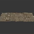 Ancient Building Stone Arch Components With Curved Design And Textured Surface
