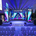 COLM Brand Night Event With Colorful Stage Lighting And JDcom