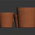 Terracotta Planters Various Sizes And Shapes Stackable Design For Home Garden Decor