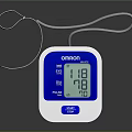 Omron Digital Blood Pressure Monitor Medical Device With Cuff And LCD
