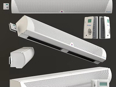 Intelligent air conditioning home appliances air conditioning home equipment intelligent air conditioning water heat exchanger 3d model