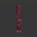 Standing Intricately Designed Traditional Wooden Carved Statue As Modern Interior Decor Piece