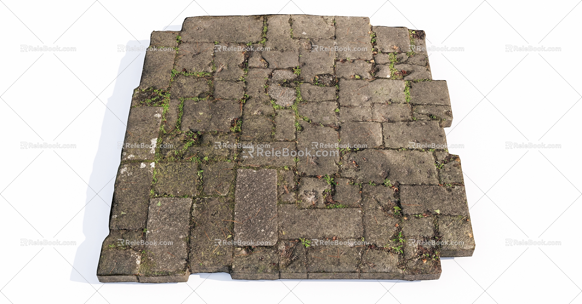 Modern Ground Stone Ground 3d model