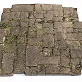 Modern Ground Stone Ground 3d model