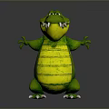 Crocodile Alligator Nile Crocodile carnivore reptile cold-blooded animal reptile reptile 3d model