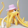 Children's Facilities Octopus Slide Children's Facilities Octopus Slide Playground Facilities Children's Playground Facilities Playground Facilities 3d model