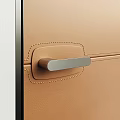 Modern Flush Doors in Dark Brown Beige and White Panel Design for Home Interior