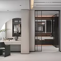 Sleek Modern Bathroom With Black Walls White Bathtub Window Blinds White Vanity And Large Mirror