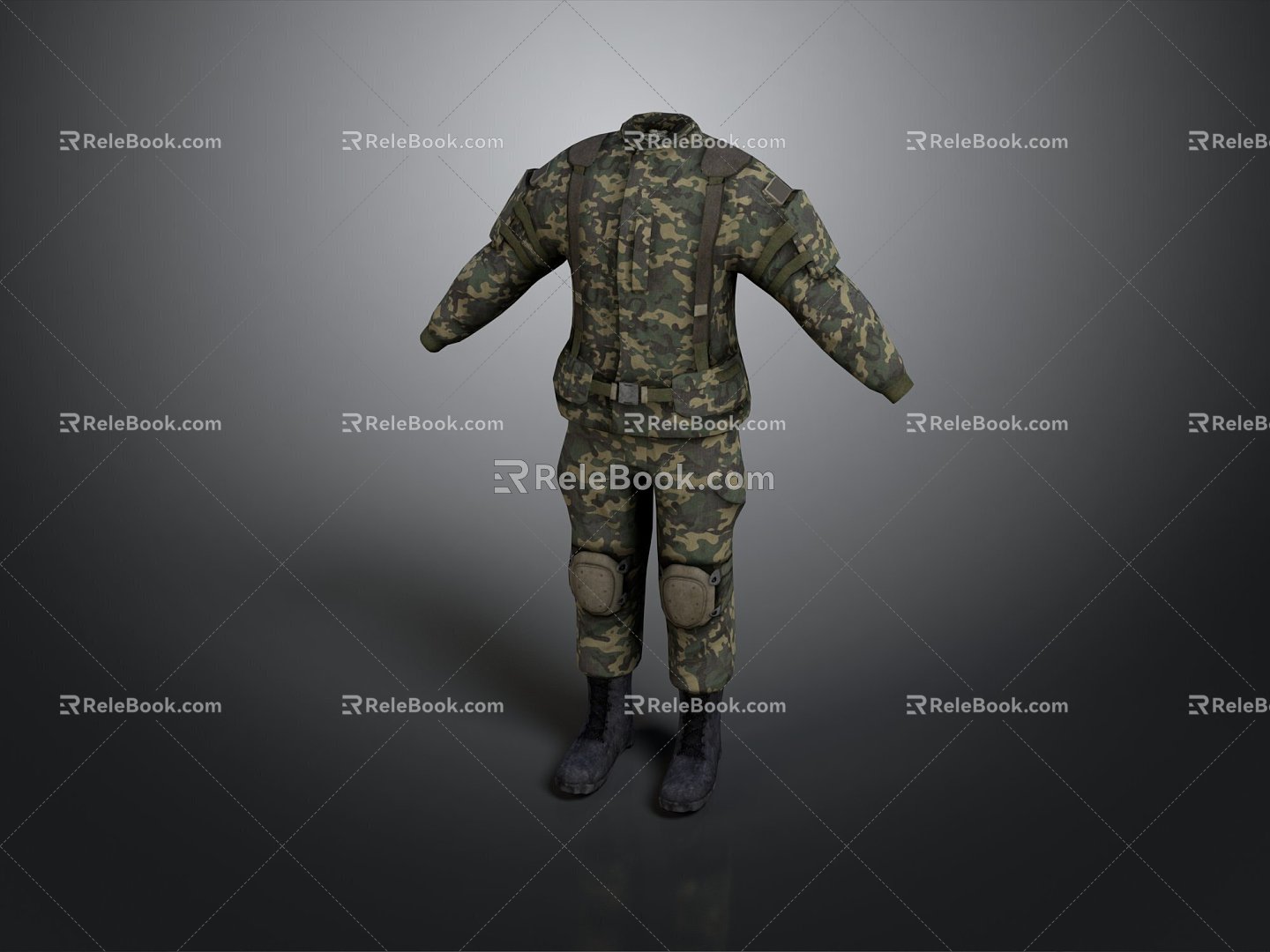 Military Uniform, Camouflage Uniform, Special Force Clothing, Special Force Clothing, Soldier Clothing, Soldier Equipment, Soldier Clothing 3d model