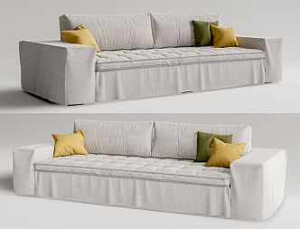 Modern Multiplayer Sofa 3d model