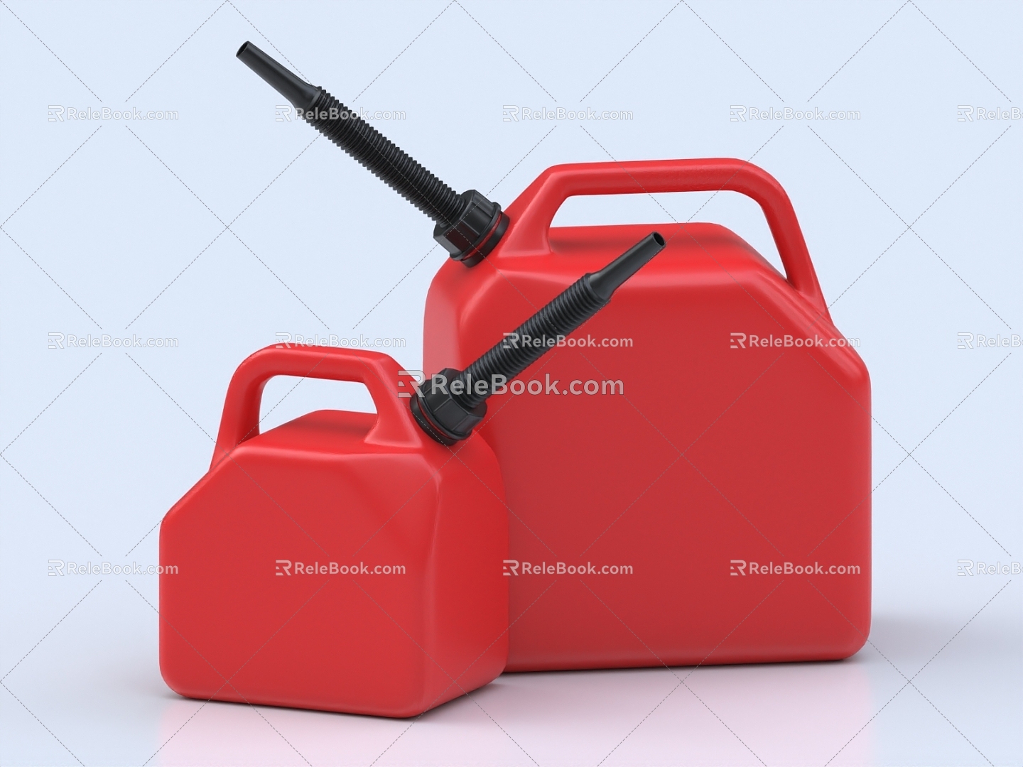 Gas Cylinder Plastic Gas Cylinder Oil Cylinder Oil Cylinder Oil Cylinder Gasoline Cylinder Gas Container 3d model