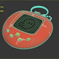 Modern game machine electronic chicken hand game machine hand game machine 3d model