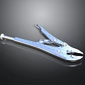 Stainless Steel Heavy Duty Locking Pliers With Adjustable Jaws And Ergonomic Handles