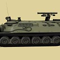 Armored Vehicle Armored Transport Vehicle Crawler Armored Vehicle Launching Vehicle Infantry Fighting Vehicle Reconnaissance Vehicle Low Face Number Low Model Simple Model Video Level Super Realistic 3d model