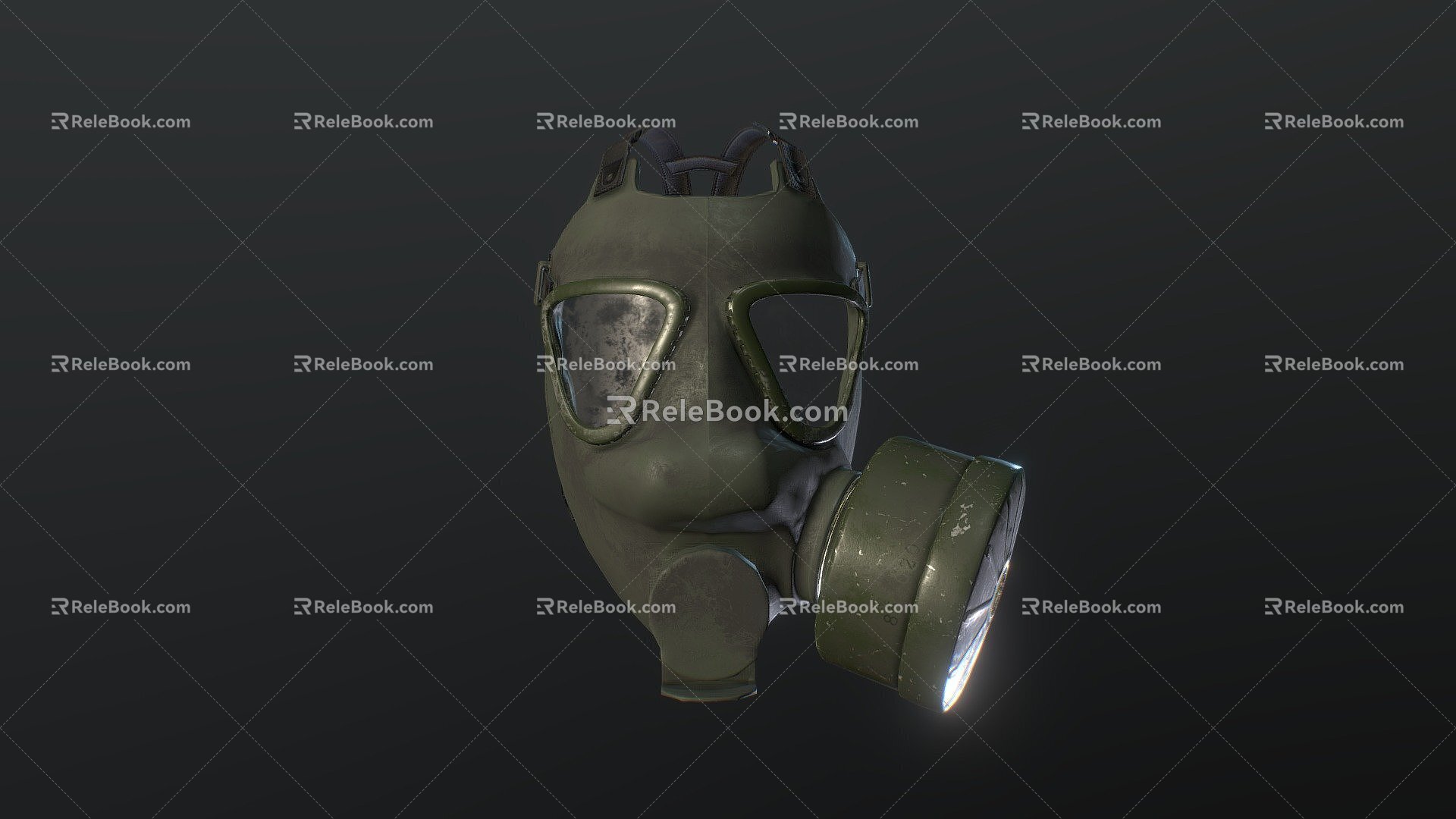 Gas Mask 3d model