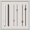 Modern Wall Lamps With Various Designs Including Metallic And Marble Finishes