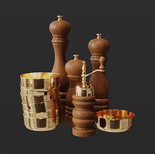 Coffee table ashtray 3d model