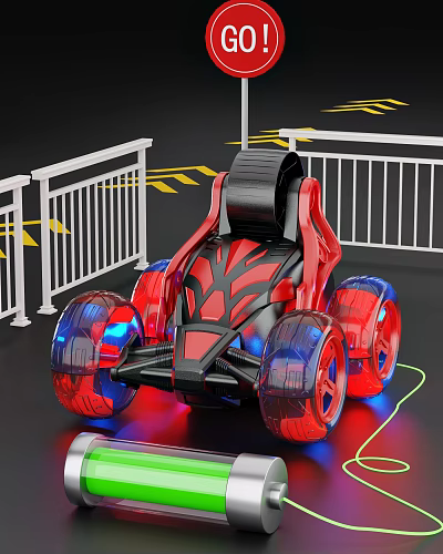 Children's toy car tipper car rechargeable car toy 3d model Children's toy car tipper car rechargeable car toy 3d model