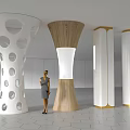 Pillar 3d model