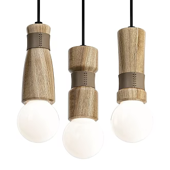 Modern chandelier belt imperiumloft 3d model