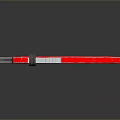 Red Pipe Wrench Professional Plumbing Tool With Metal Construction Shiny Surface And Ergonomic Handle Design