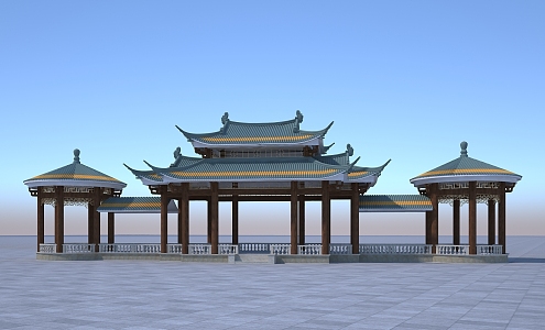 Pavilion 002 3d model