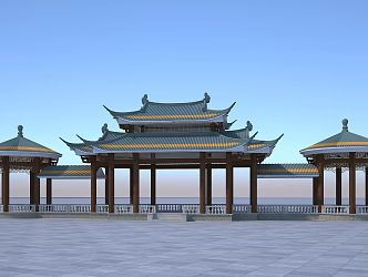 Pavilion 002 3d model