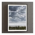 Serene Seascape Landscape With Cloudy Sky And Sparkling Water View
