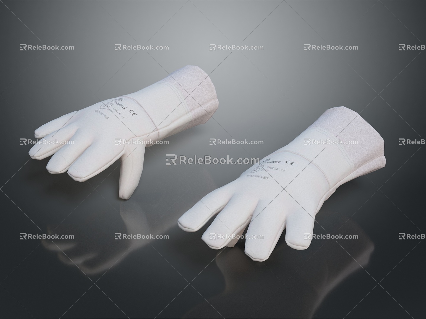 Gloves Handguard Realistic Game Items 3d model