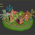 Game Environment Game Scene Fairy Tale Scene Fairy Tale Magic Scene Magic Item Fantasy Scene 3d model