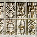 Various Decorative Room Dividers With Intricate Geometric Patterns Traditional Motifs And Gold Accents