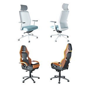 Modern office chair 3d model