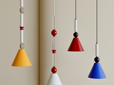 Pendant lamp combination model