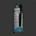 Food Spray Container with Blue Cap and Black Nozzle for Kitchen Cooking Use