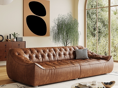 Modern Retro Sofa model