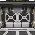 Modern Space Capsule 3d model