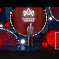 2022 Fantasia China Business Development Strategy Launch Event With Stage Speaker And Decorations
